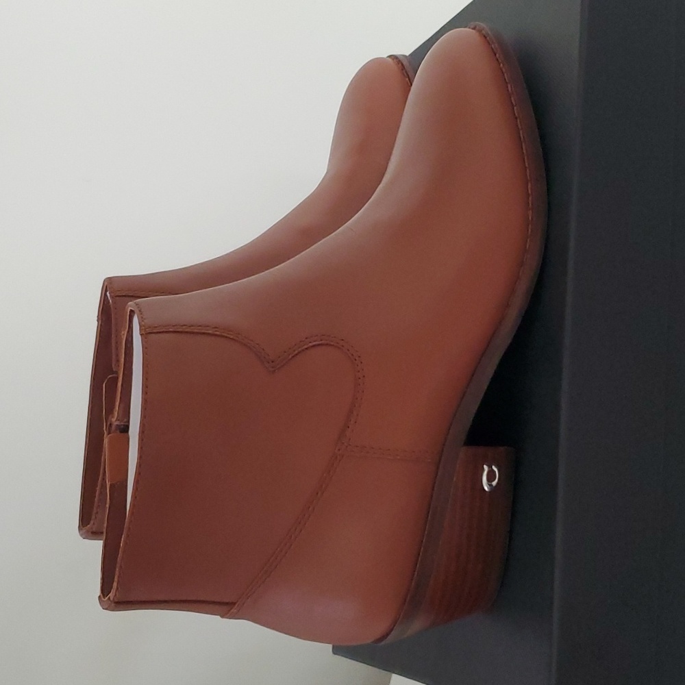 Coach Dannie Leather Ankle Bootie - Picture 8 of 16